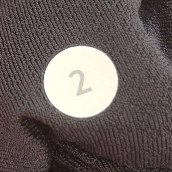 Lululemon Heathered Black Forme Jacket Size 2 - Picture 7 of 7